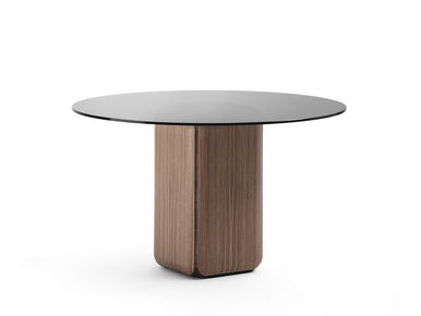 Bay Round Glass Table