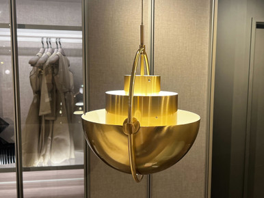 Multi-Lite Pendant Light - Shiny Brass