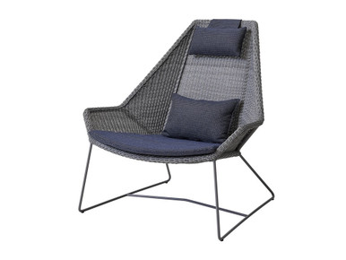 Breeze Outdoor High Back Lounge Chair
