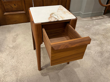 Ziggy Night 2 Bedside Table - Canaletto Walnut