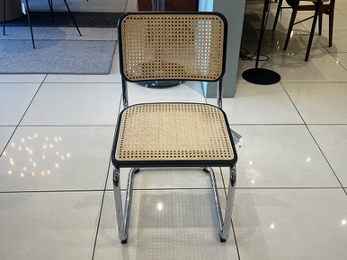 S 32 V Dining Chair - Powder-Coated Black Beech