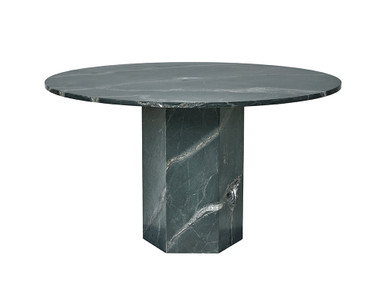 Epic Outdoor Round Dining Table - Botanic Green Quartzite