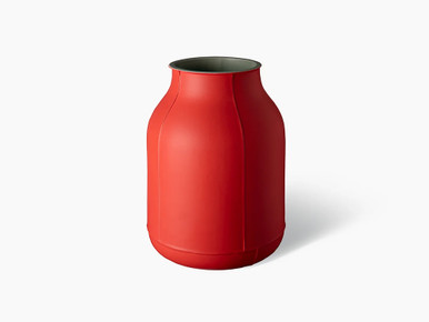 Red Vase - Seams and Canister