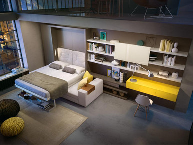 Tango Wall Bed with Sofa