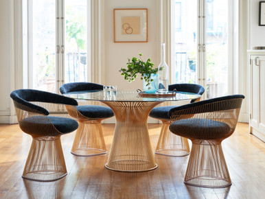 Platner Gold Side Chair