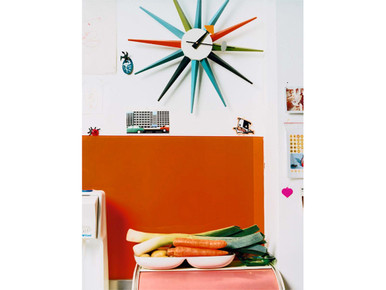 Sunburst Wall Clock