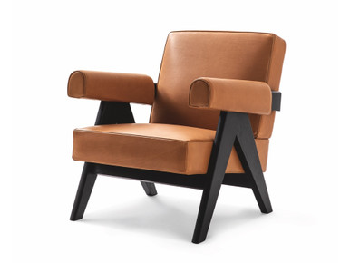Cassina 053 Capitol Complex Armchair by CRS Cassina in Homage to