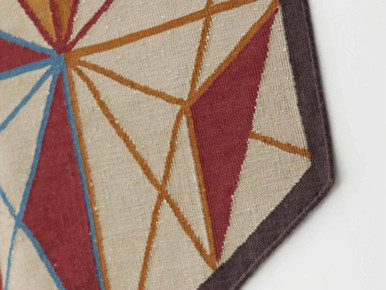 Hexa Rectangular Kilim Rug