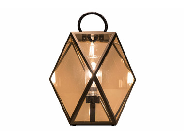 Muse Outdoor Lantern - Lacquered Bronze