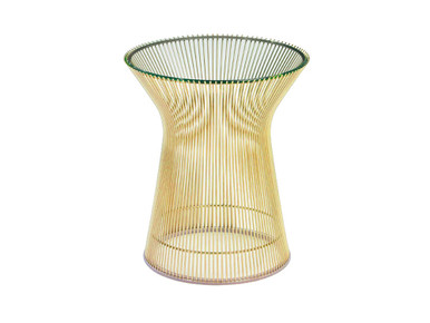 Platner Gold Side Table
