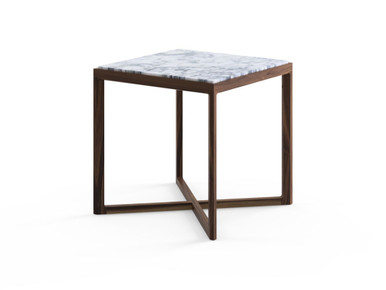 Krusin Small Side Table - Marble Top