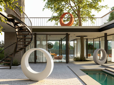 O. Shaped Giant seat - Quickship