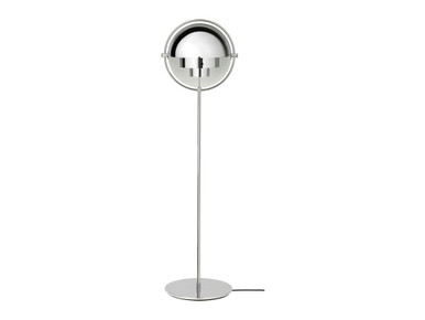 Multi-Lite Chrome Floor Lamp