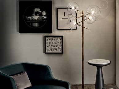 Bolle Floor Lamp - Quickship