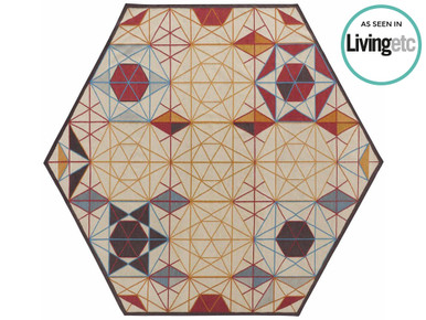Hexa Hexagonal Kilim Rug