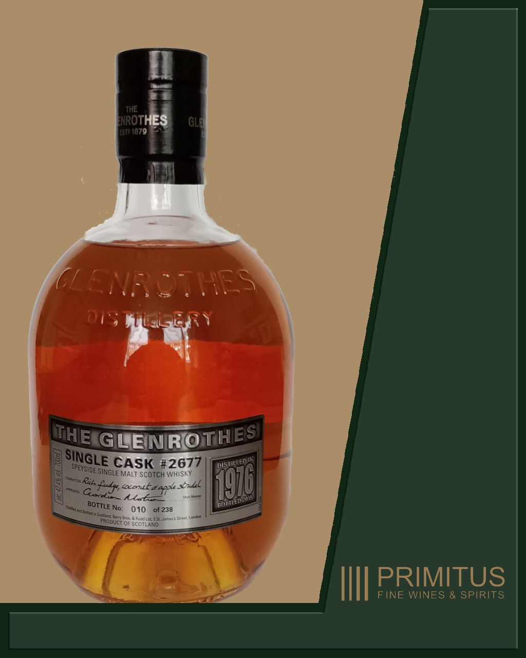 グレンロセス 1976 39年 bottled2015 グレンロセス 1976 39年 bottled2015