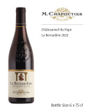 M. Chapoutier Châteauneuf-du-Pape La Bernardine 2022