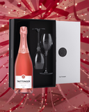 Taittinger Prestige Rose Champagne Valentine Box.