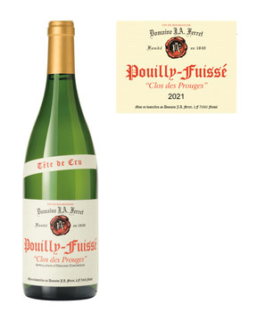 Domaine Ferret Pouilly-Fuisse Prouges Tete de Cru 2021 Domaine Ferret Pouilly-Fuisse Prouges Tete de Cru 2021