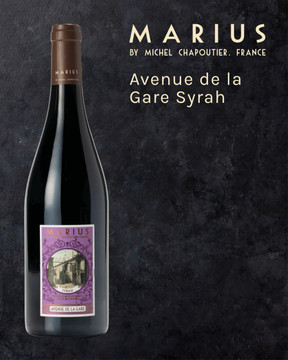 M. Chapoutier Marius Avenue de la Gare Syrah 202 M. Chapoutier Marius Avenue de la Gare Syrah 202