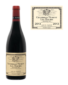 Louis Jadot Chambolle-Musigny 1er Cru Les Baudes 2013 Louis Jadot Chambolle-Musigny 1er Cru Les Baudes 2013