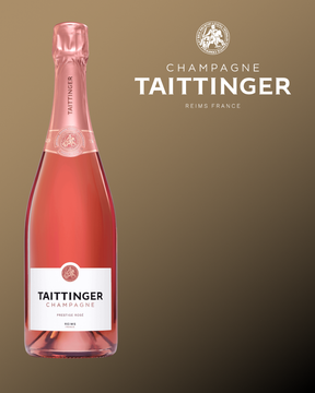 Taittinger Brut Prestige Rose Champagne Bottle