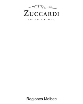 Zuccardi Regiones Malbec 2023