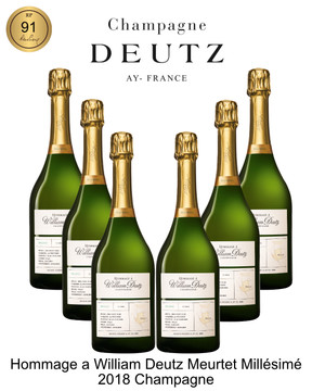 Deutz Hommage a William Deutz Meurtet Millésimé 2018 Champagne