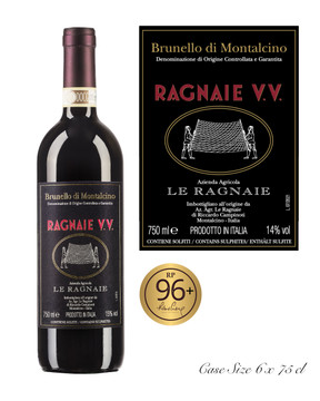 Le Ragnaie Brunello di Montalcino Ragnaie Vecchie Vigne 2018 Le Ragnaie Brunello di Montalcino Ragnaie Vecchie Vigne 2018