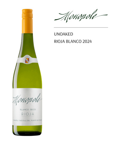 Monopole Unoaked Rioja Blanco 2024