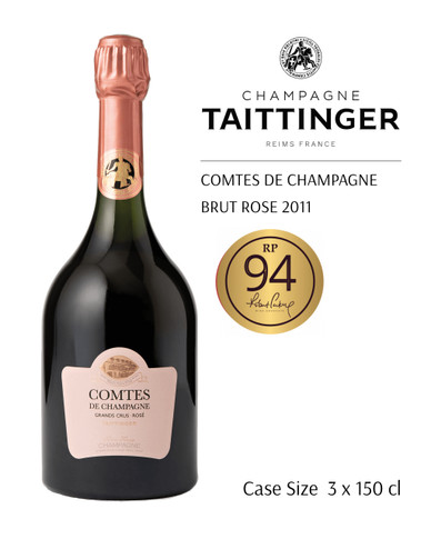 Taittinger Comtes de Champagne Rose Brut Champagne 2011