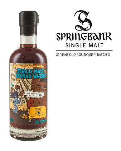 Springbank 21 Year Old That Boutique-y Batch3