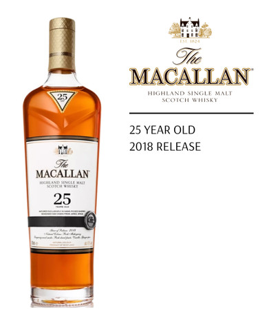 Macallan Sherry Oak 25 Years Old, 2018 Release