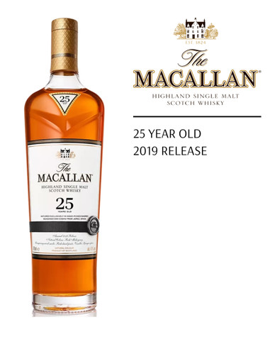 Macallan Sherry Oak 25 Years Old, 2019 Release