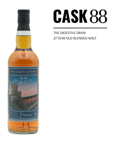 Highlander Inn & Cask 88 The Digestive Dram 27 Year Old Blended Malt