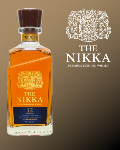 Nikka 12-year-old Premium Blended Whisky.