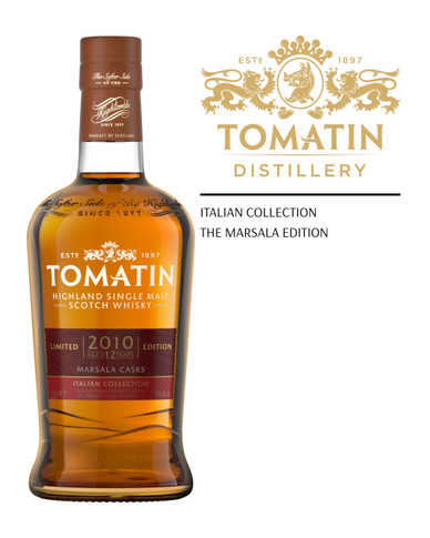 Tomatin Italian Collection The Marsala Edition