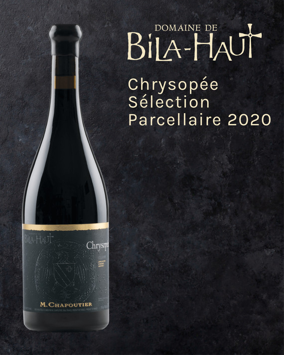 M. Chapoutier Bila-Haut Chrysop̩e S̩lection Parcellaire Rouge 2020
