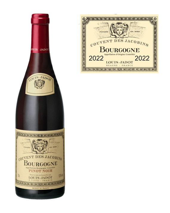 Louis Jadot Bourgogne Pinot Noir 'Couvent des Jacobins' 2022