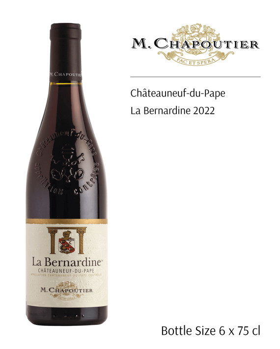 M. Chapoutier Châteauneuf-du-Pape La Bernardine 2022