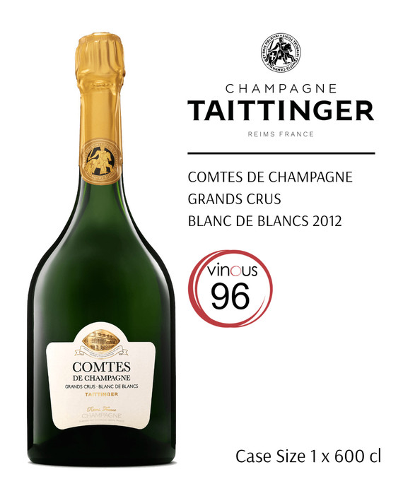 Taittinger Comtes de Champagne Grands Crus Blanc De Blancs Methuselah 2012