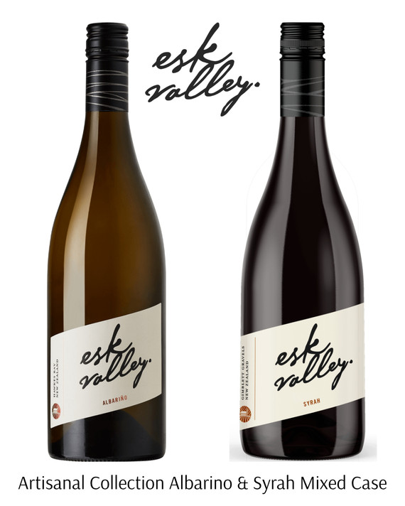 Esk Valley Artisanal Collection Albarino & Syrah Mixed Case.