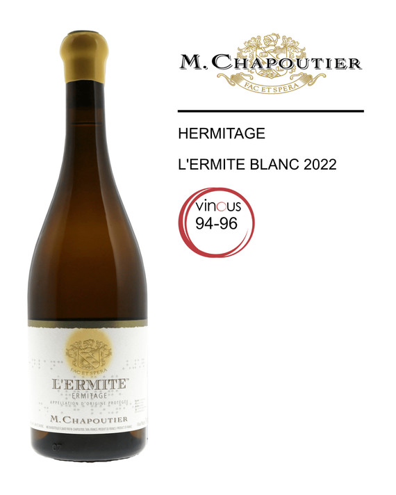 M. Chapoutier L'Ermite Blanc 2022