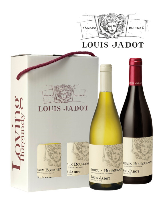 Louis Jadot Coteaux Bourguignons Twin Gift Box.