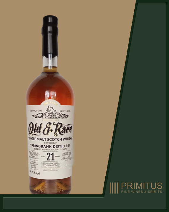 Springbank / 21 Year Old Hunter Laing Old & Rare Magnum.