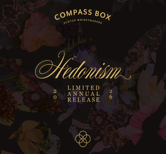 Compass Box Hedonism Limited Annual Release 2026.