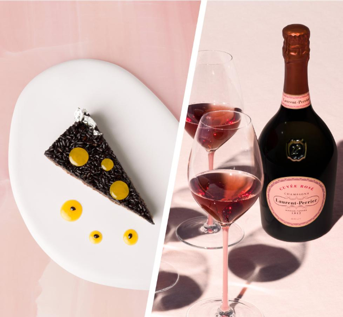 Laurent Perrier Cuvee Rose Champagne. Laurent Perrier Cuvee Rose Champagne.