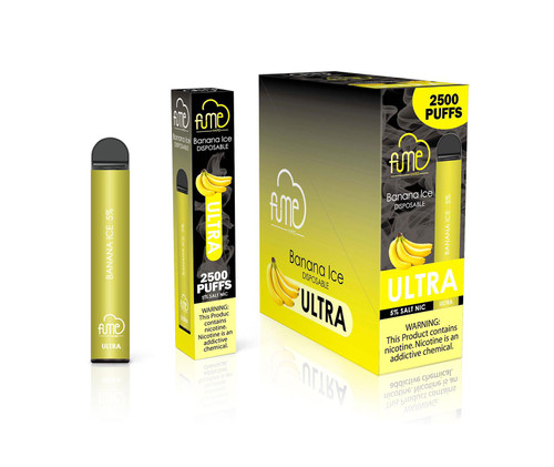 FUME Ultra Disposable Vape - Banana Ice