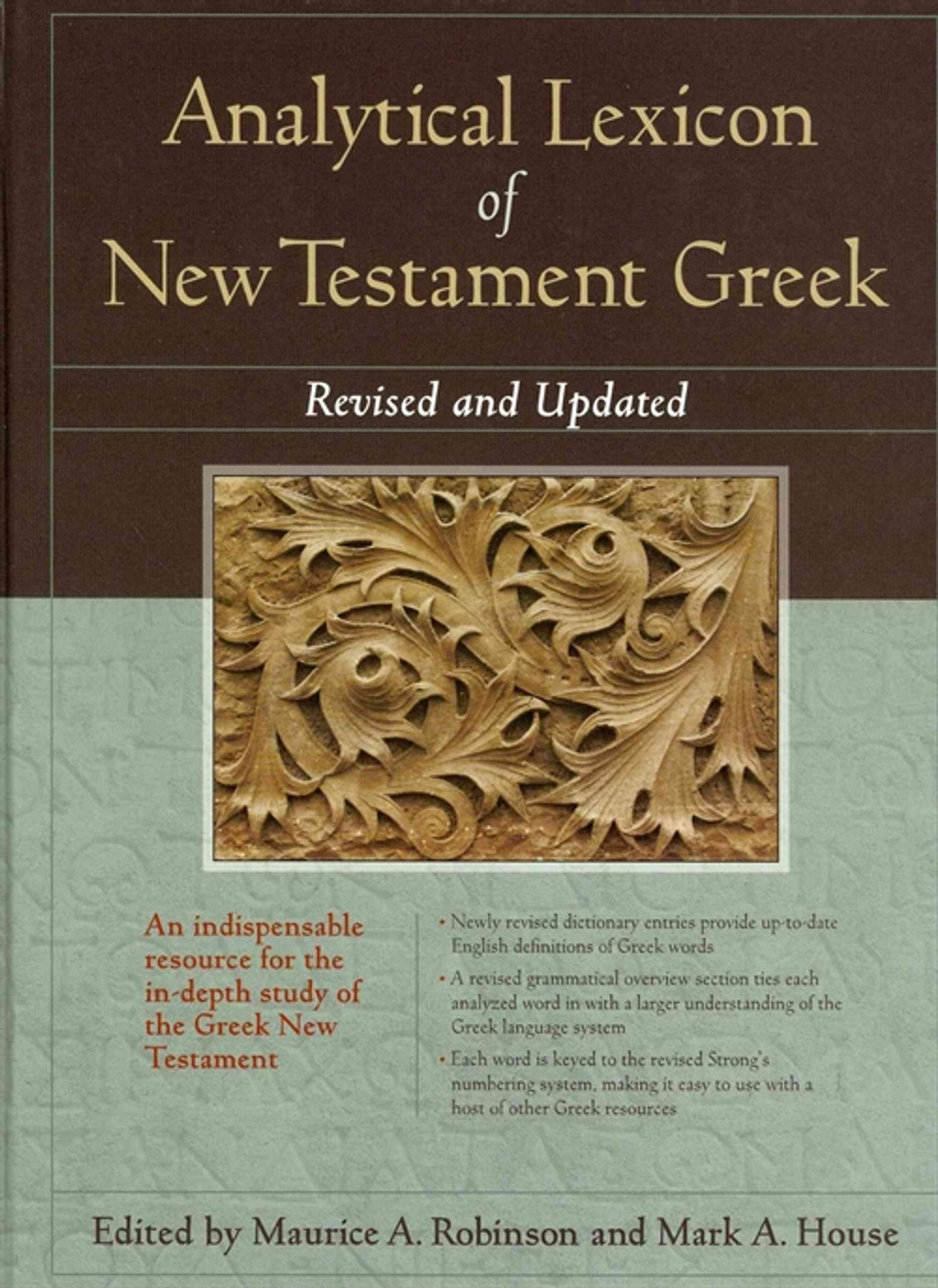 Analytical Lexicon of New Testament Greek: Revised and Updated