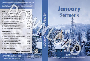 January 2023 Sermons  - Downloadable MP3